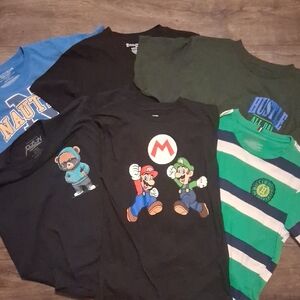 Kids Graphic T-Shirts Assortment
